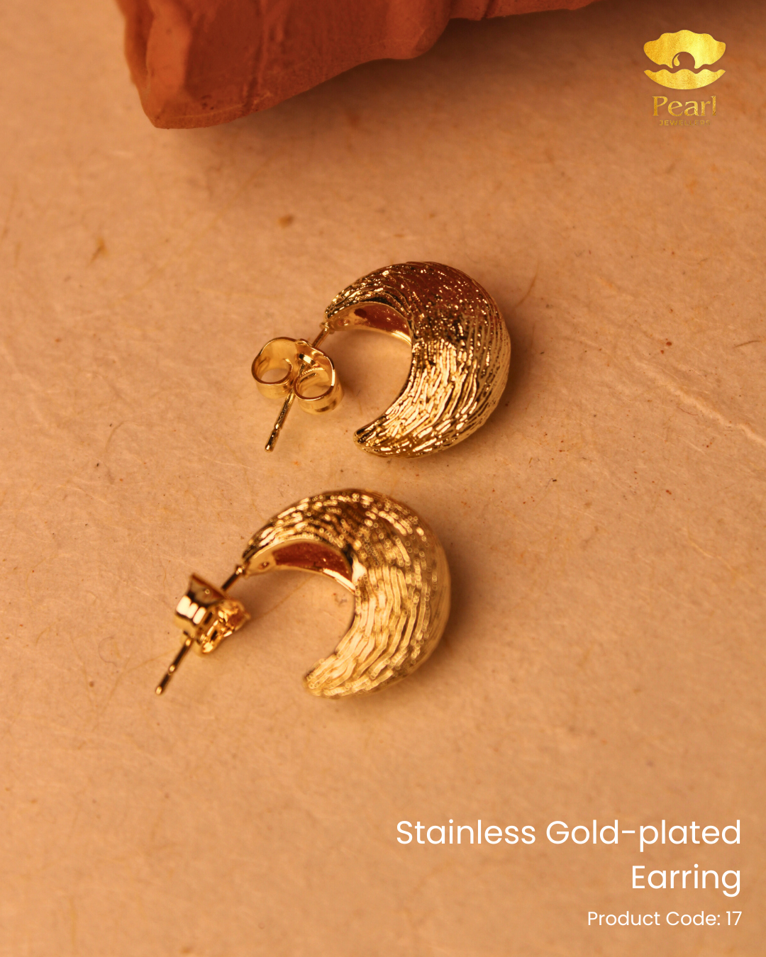 Stainless Gold-plated Top | 17