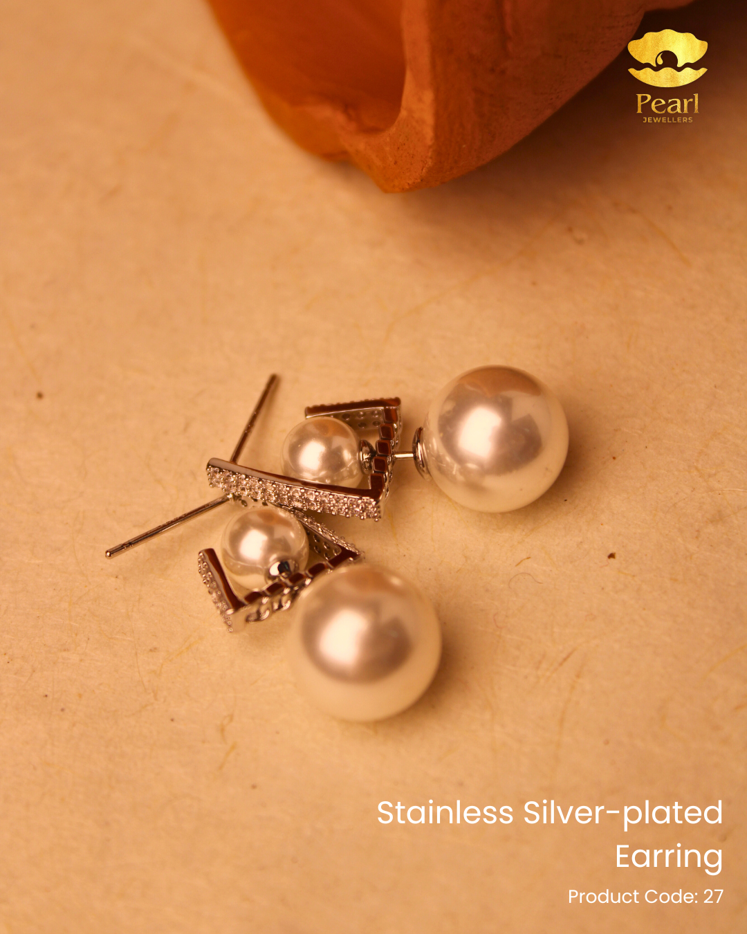 Stainless Silver-plated Top | 27