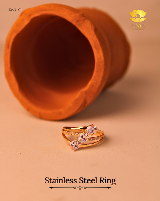 Stainless Gold-plated Ring | R1