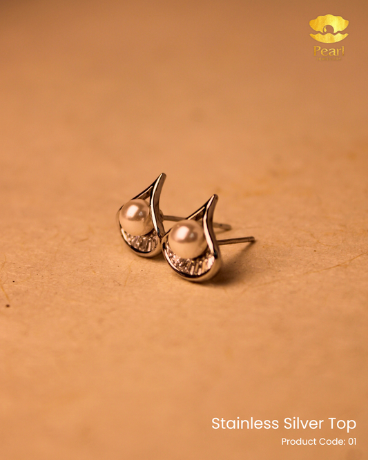 Stainless Silver Top | 1