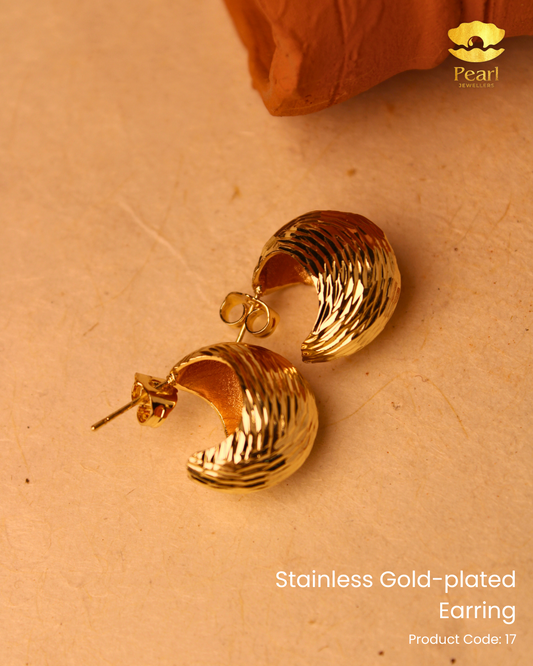 Stainless Gold-plated Top | 17