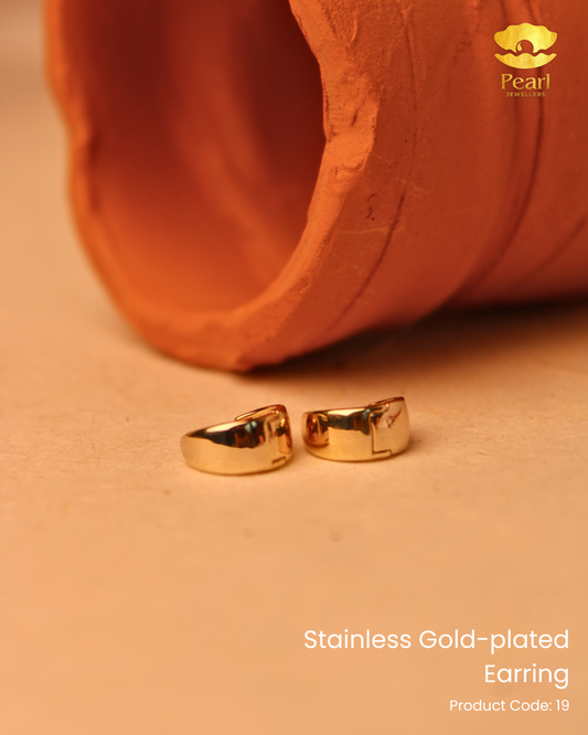Stainless Gold-plated Top | 19
