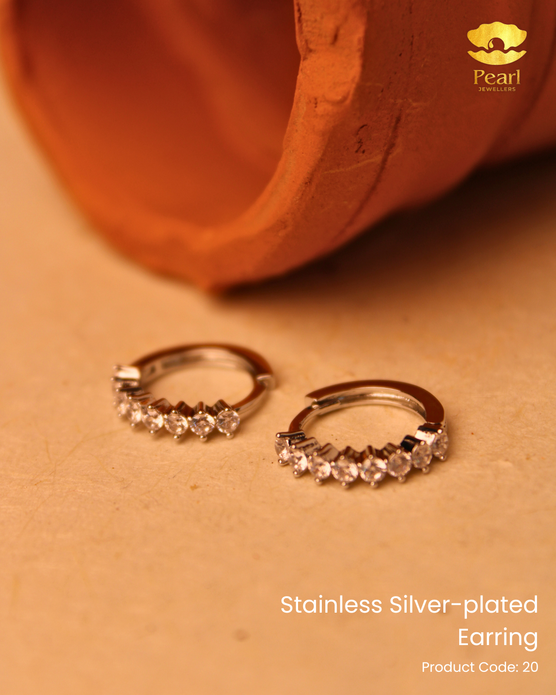 Stainless Silver-plated Top | 20