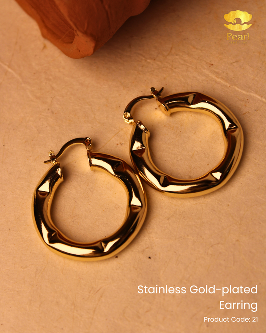Stainless Gold-plated Top | 21