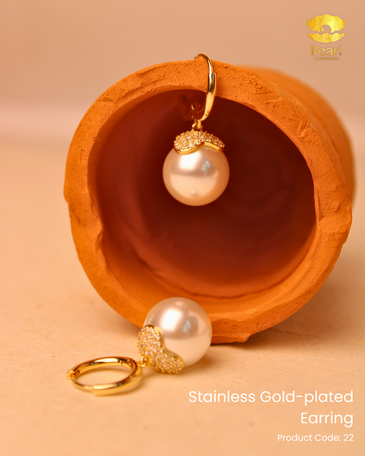 Stainless Gold-plated Top | 22