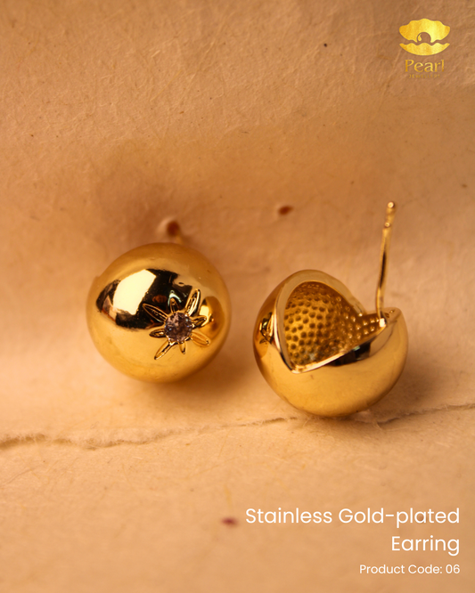 Stainless Gold-plated Top | 6