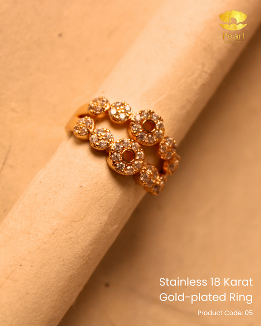 Stainless 18K Gold Plated Ring | 05