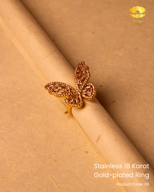 Stainless 18K Gold Plated Ring | 06