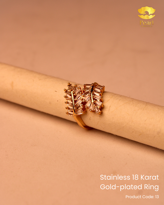 Stainless 18K Gold Plated Ring | 13