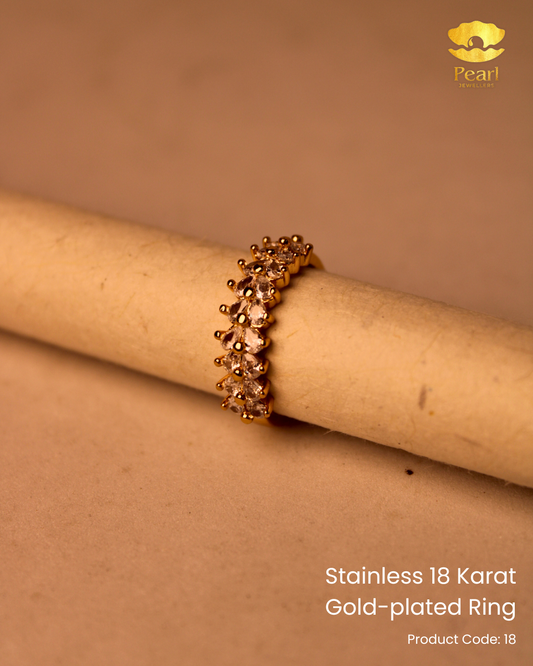 Stainless 18K Gold Plated Ring | 18