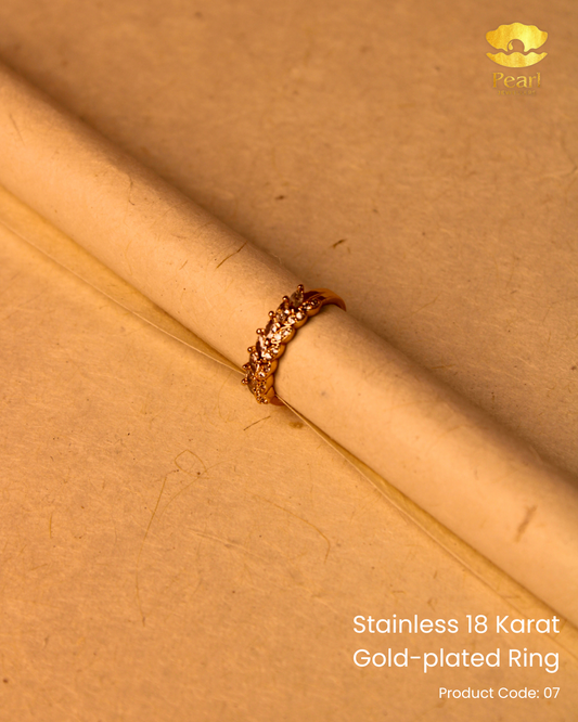 Stainless 18K Gold Plated Ring | 07